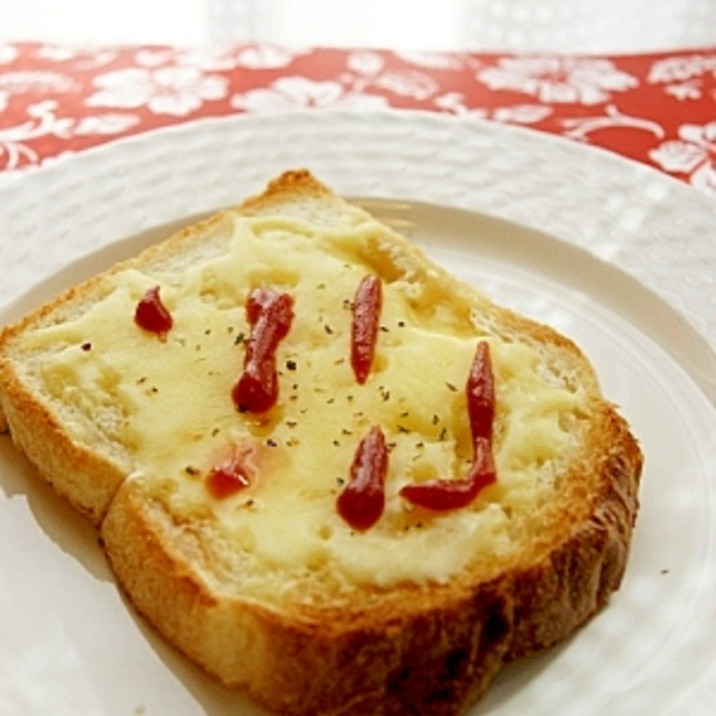 *ケチャップチーズトースト*